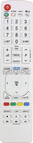 AKB72915279 неоригинальный пульт для телевизора LG 19LV2300 и др.