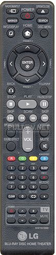 AKB73315302 пульт для домашнего кинотеатра BLU-RAY LG HB806TH