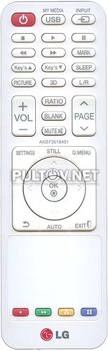 AKB73616401 пульт для проектора LG PA72G