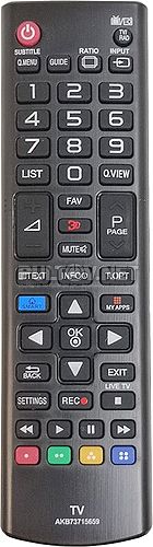 AKB73715659, AKB73715671 неоригинальный пульт для телевизора LG 65LA9650 и др.