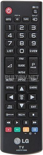 AKB73715686 оригинальный пульт для телевизора LG 22LB450U