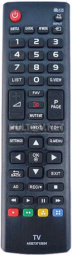 AKB73715694, LG AKB73715695 неоригинальный пульт для телевизора LG 42LB620V