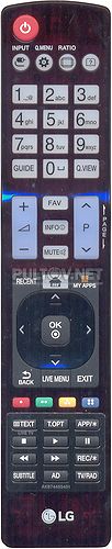 AKB74455401 оригинальный пульт для телевизора LG 32LF630V и др.