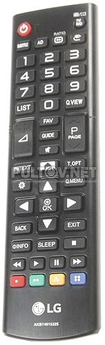 AKB74915325 оригинальный пульт для телевизора LG 43LH570V