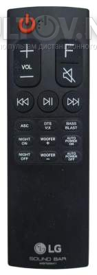 AKB75595411 пульт для саундбара LG 