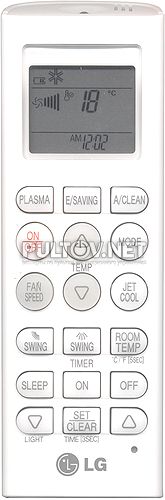 AKB73315607 оригинальный пульт для кондиционера LG AQ11RAC