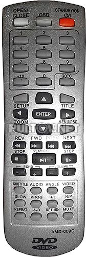 AMD-009C пульт для DVD-плеера Sokol DVD 6100 и др.
