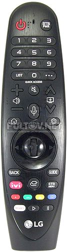 AN-MR19BA Magic Motion оригинальный радиопульт для LG Smart TV (для моделей 2019 года) с кнопкой IVI