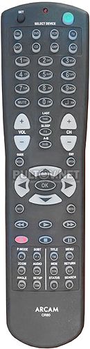 CR80 пульт для AV-процессора ARCAM AV8 и AV9