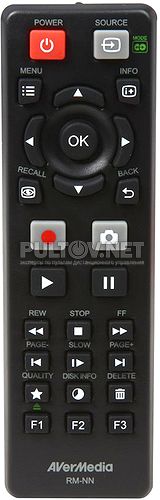 RM-NN пульт для устройства видеозахвата AVERMEDIA EzRecorder 130 и др.