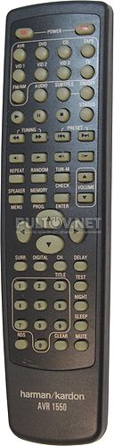AVR1550 пульт для AV-ресивера Harman / Kardon AVR 1550