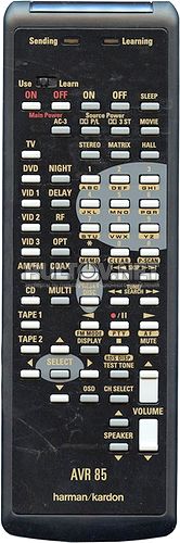 AVR55, AVR85 пульт для AV-ресивера Harman Kardon