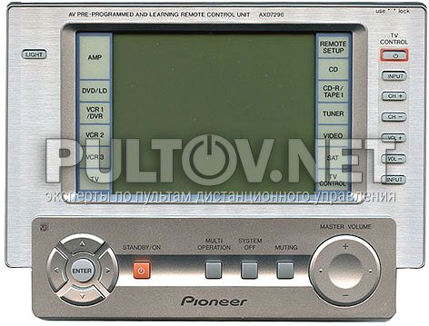 AXD7296 оригинальный пульт для ресивера Pioneer VSA-AX10