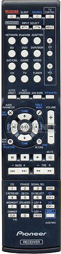 AXD7662 пульт для ресивера Pioneer VSX-527