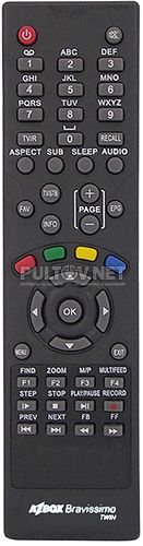 AZ-Box Bravissimo Twin HD пульт для спутникового ресивера