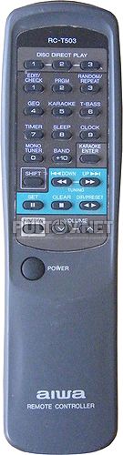 RC-T503 пульт для музыкального центра Aiwa CX-Z1290 и др. 