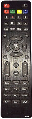 B0302 пульт для цифрового ресивера Lumax DVT2-41103HD