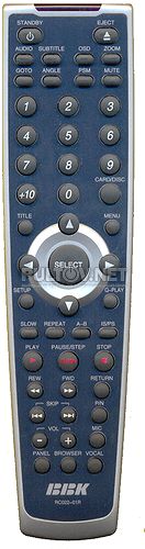 RC022-01R пульт для DVD-плеера BBK DV725S