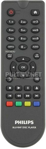 BDP2930/51 пульт для Blu-ray-плеера PHILIPS 