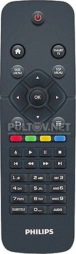 BDP5650 пульт для Blu-ray-плеера Philips
