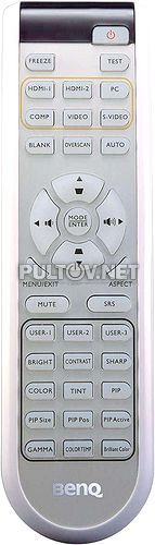W1100, W1200 пульт для проектора BENQ