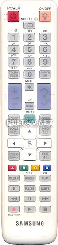 BN59-01086A оригинальный пульт (белый) для телевизора SAMSUNG UE40C6510UW