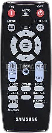 BP59-00132A пульт для проекторов Samsung SP-A400B и SP-A600B