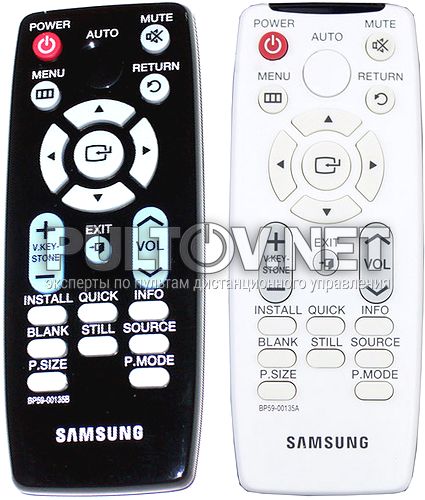 BP59-00135A, BP59-00135B пульт для проектора Samsung SPL200 и др.