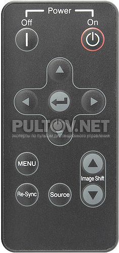 BR-1002N дополнительный пульт для проектора Optoma HD8200 и др.