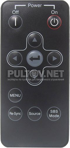 BR-1005N пульт для проектора Optoma HD83 и др.