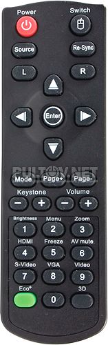BR-5048N пульт для проектора Optoma H180X и др.