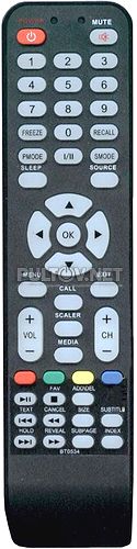 BT-0534B , AKAI LEA-19L14G пульт для телевизора SHIVAKI STV-22L6 и других