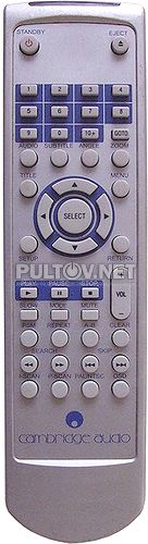 DVD50, DVD70, DVD86 пульт для DVD-плееров Cambridge Audio
