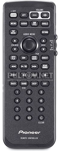 CD-R55 (CXC6317) пульт для автомагнитол PIONEER AVH-P6800DVD и других