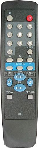 CLATRONIC 1654 пульт для телевизора CLATRONIC CTV-188DK 
