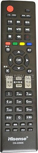 CN-22606 пульт телевизора Hisense LED42K320DX3D