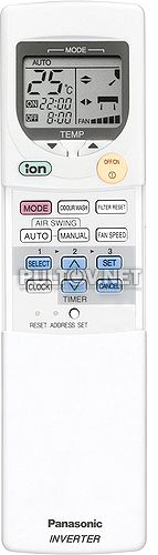 CWA75C3196 пульт для кондиционеров Panasonic CS-TE9HKE и других