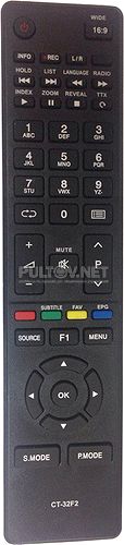 CT-32F2* пульт для телевизора Toshiba 24S1600 и др.