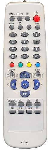 CT-893, CT-90279 , CT-889 неоригинальный пульт для телевизора