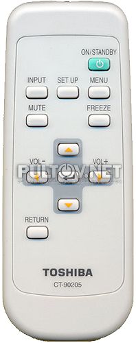 CT-90205 пульт для проекторов Toshiba TDP-T45 и других