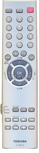 CT-90210 оригинальный пульт для телевизора