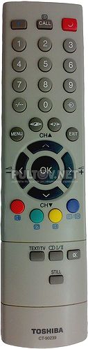 CT-90239 пульт для телевизора TOSHIBA 29CZ8URB