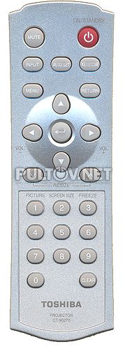CT-90270 пульт для проектора Toshiba TDP-EX21 и др.