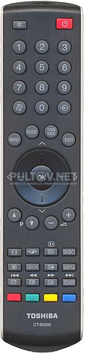 CT-90300 оригинальный пульт для телевизора Toshiba 32AV505D и других