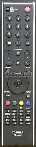 CT-90307 пульт для телевизора Toshiba 42ZV555DR и др.