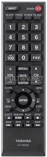 CT-90325 пульт для телевизора Toshiba 32L4200U