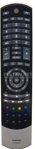 CT-90369 оригинальный пульт для телевизора Toshiba 42SL833 и других
