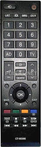 CT-90386 неоригинальный пульт для телевизора TOSHIBA 32RL838G