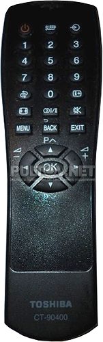 CT-90400, CT-90384 пульт для телевизора Toshiba 19HV10G