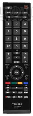 CT-90420 оригинальный пульт для телевизора Toshiba 40RL933RB и других